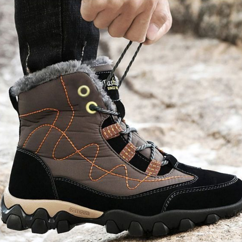Sewing Fleece - Scarponi da neve sportivi da trekking