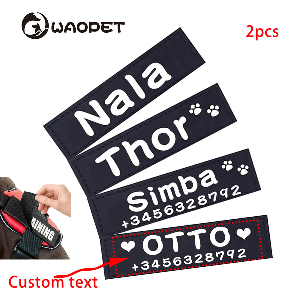 Sewing Labels - Targhette identificative personalizzate per cani, per