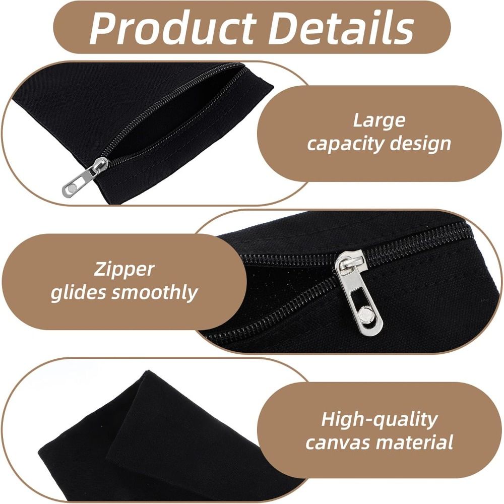 Sewing Zipper - Nuovo Portafoglio da Viaggio in Poliestere