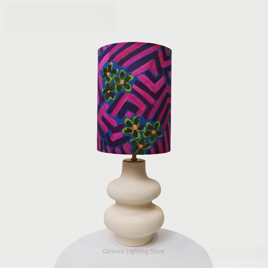Century Textile & Sewing Supply Photos - Lampada da tavolo in tessuto Liberty:
