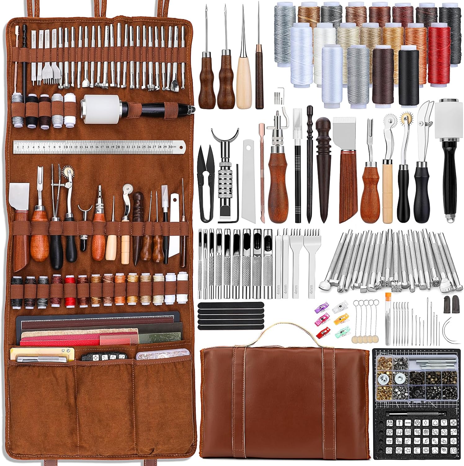 Sewing Kit - Kit Professionale per Lavorazione Pelle con