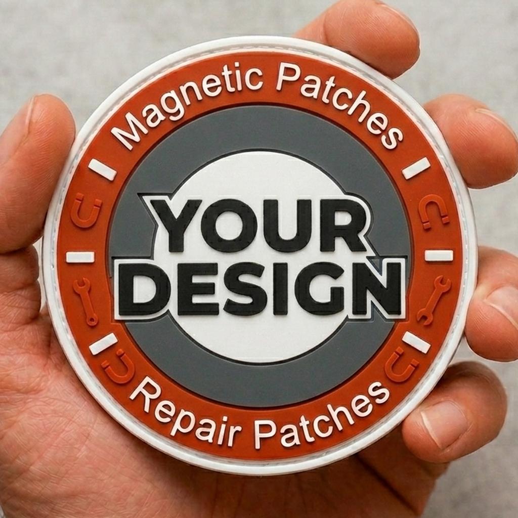 Sewing Labels - Patch in PVC 3D personalizzata con