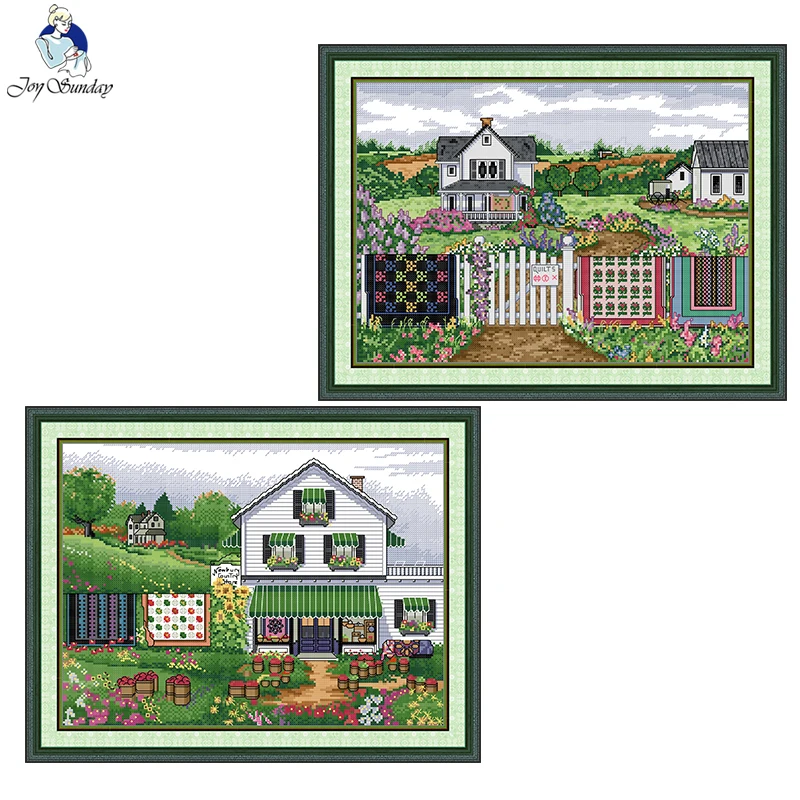 Textile Sewing Patterns - Joy Sunday Kit punto croce Autunno