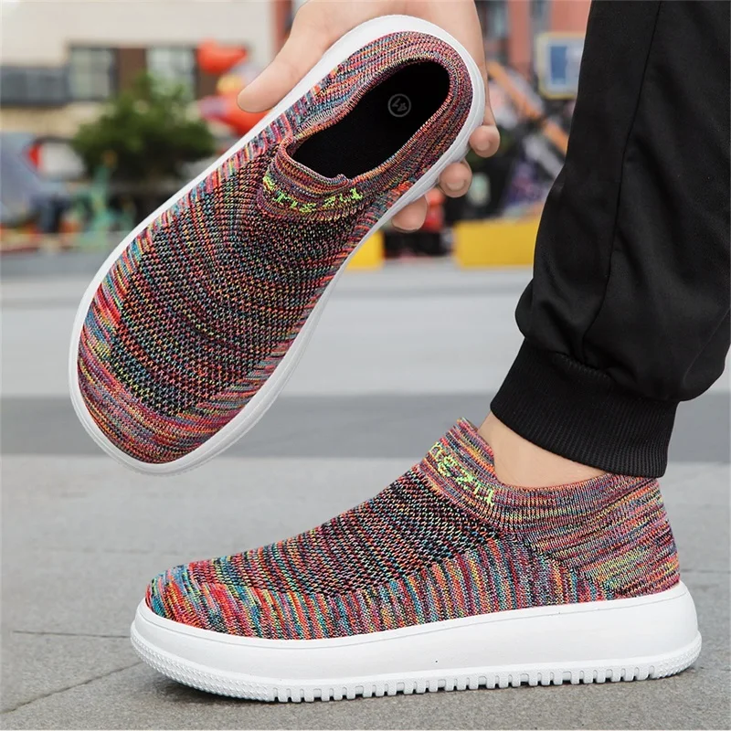 Knit Stabilizer Stretch - Sneakers estive con punta larga per