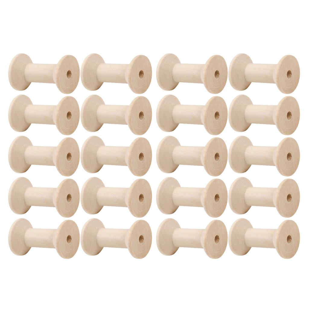 20 pz Rocchetti in Legno Vuoti - Thread Bobbins Empty recensione e prezzo