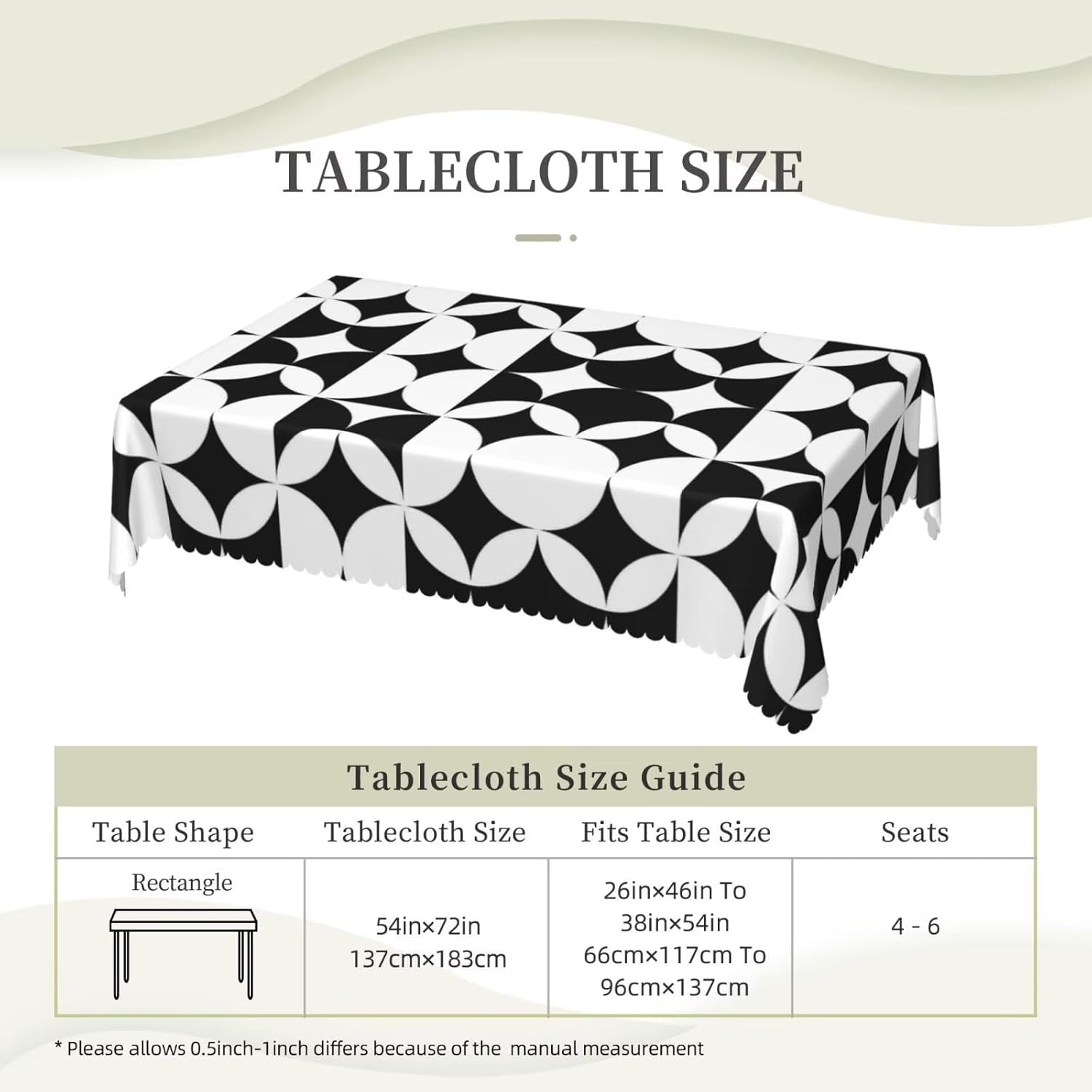 Tovaglia Minimalista Stile Mid - Century Textile & Sewing Supply Photos recensione e prezzo