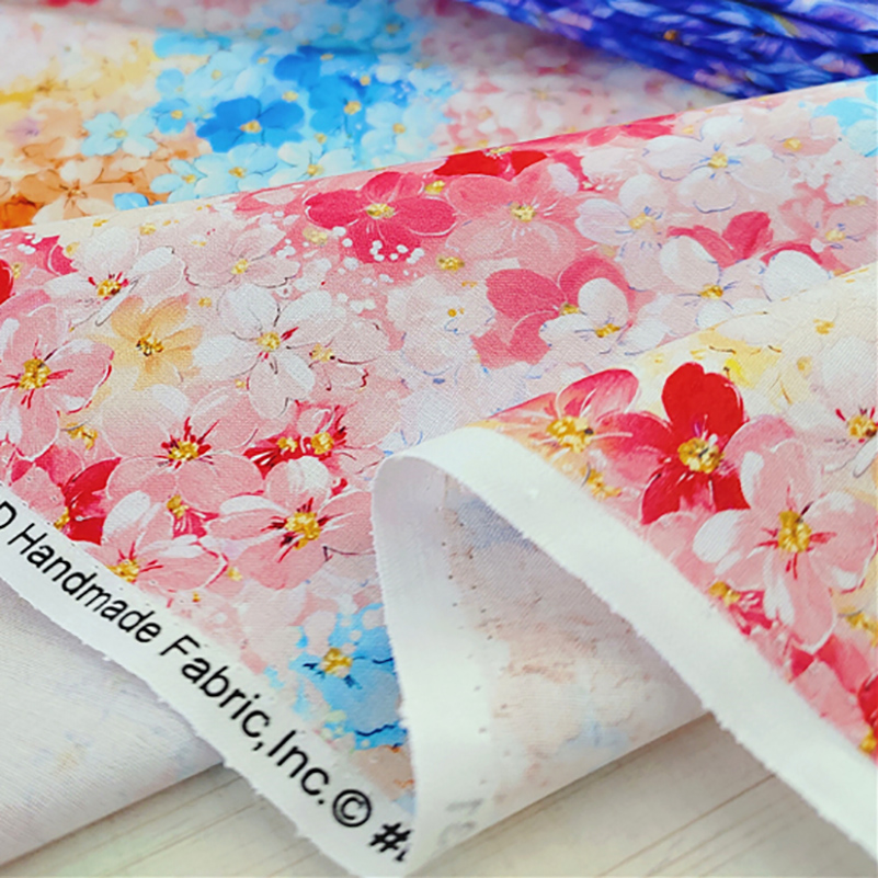 Puro cotone fiore stampato tes - Sewing By recensione e prezzo