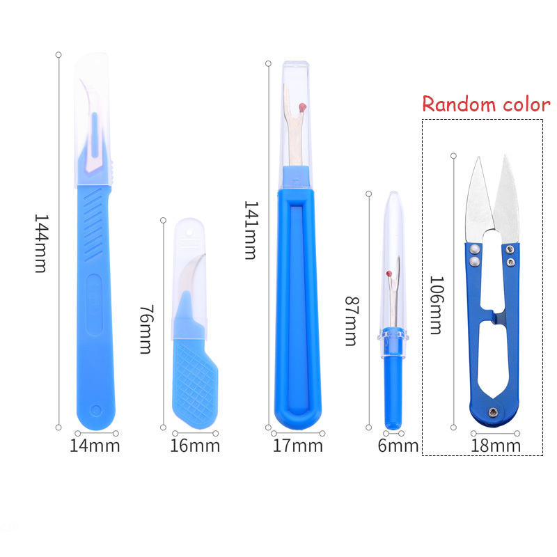 Kit da 5 pezzi blu per sfilare - Sewing Kit recensione e prezzo
