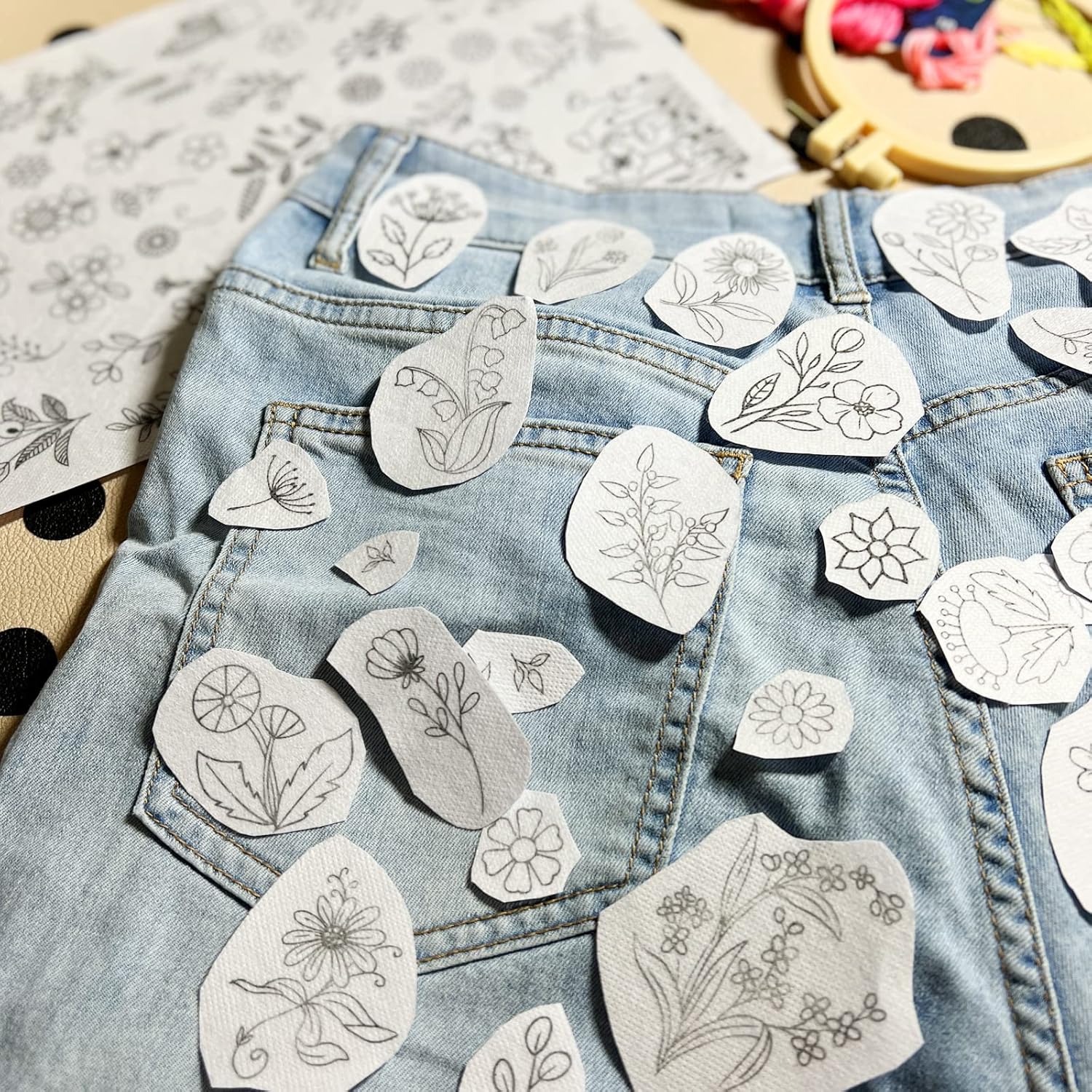 Carta per ricamo idrosolubile  - Textile Sewing Patterns recensione e prezzo