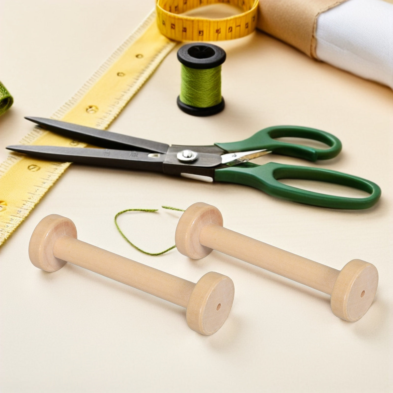 5 Bobine in Legno Naturali Vin - Sewing Textiles recensione e prezzo
