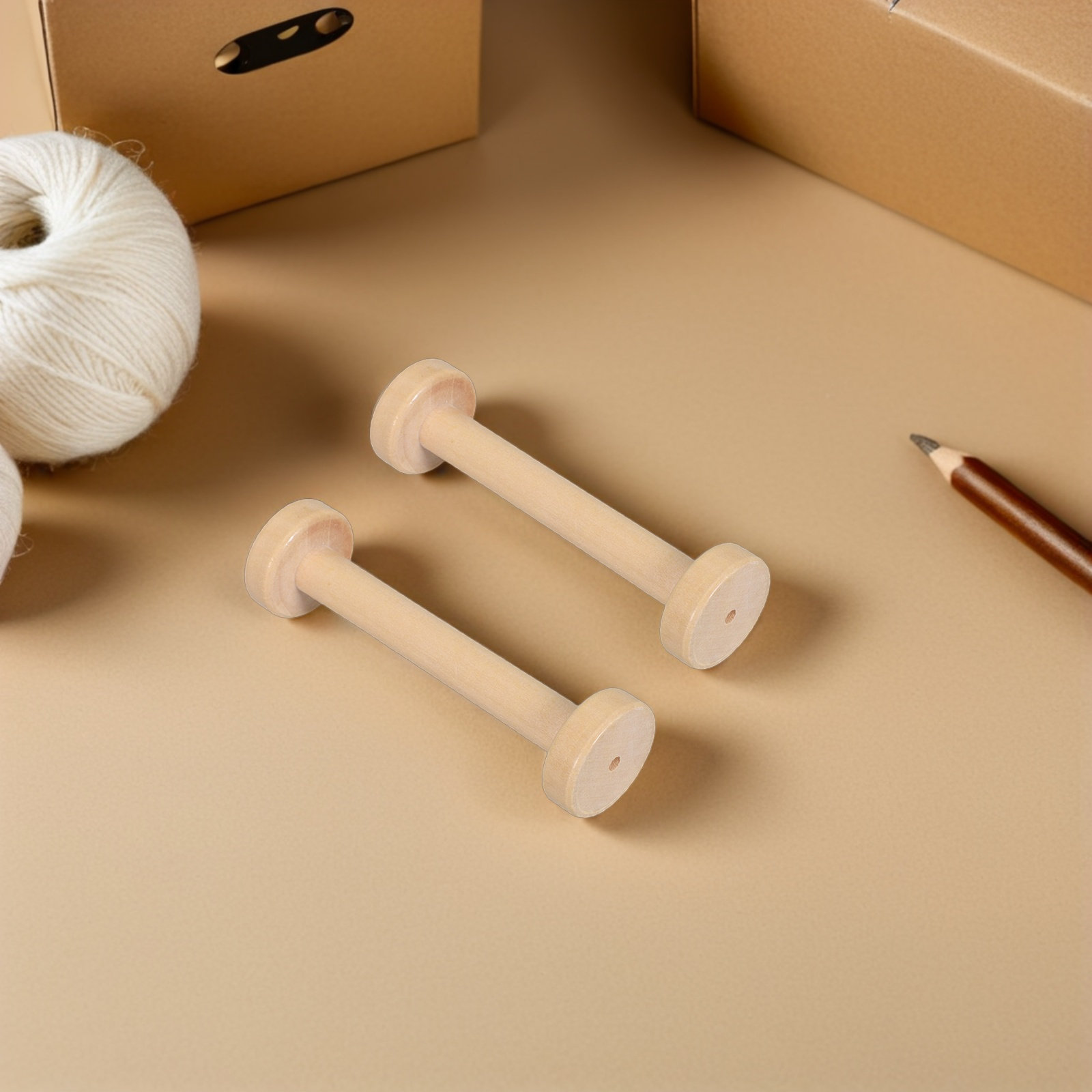5 Bobine in Legno Naturali Vin - Sewing Textiles recensione e prezzo