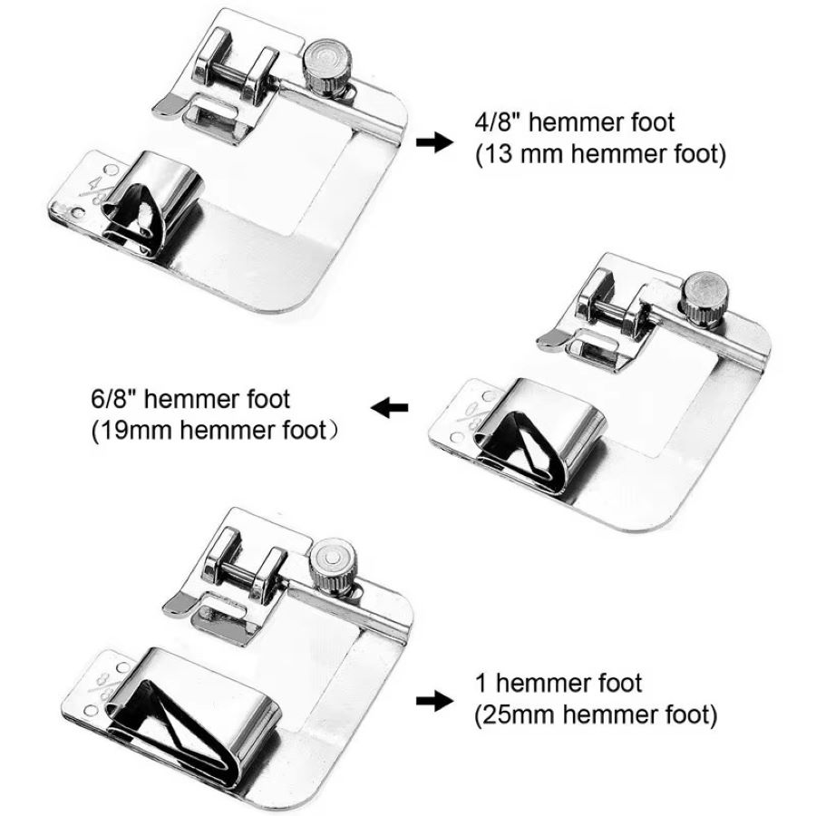 1-3 Pezzi Piedino per Macchina - Rolled Hem Foot recensione e prezzo