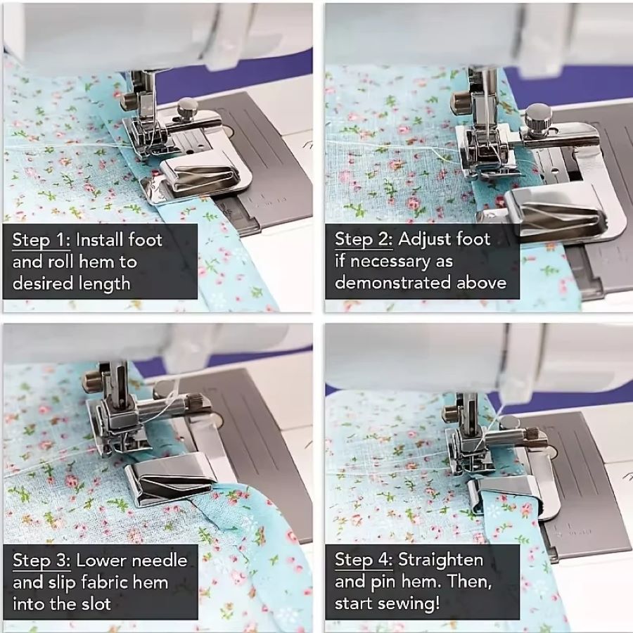 1-3 Pezzi Piedino per Macchina - Rolled Hem Foot recensione e prezzo
