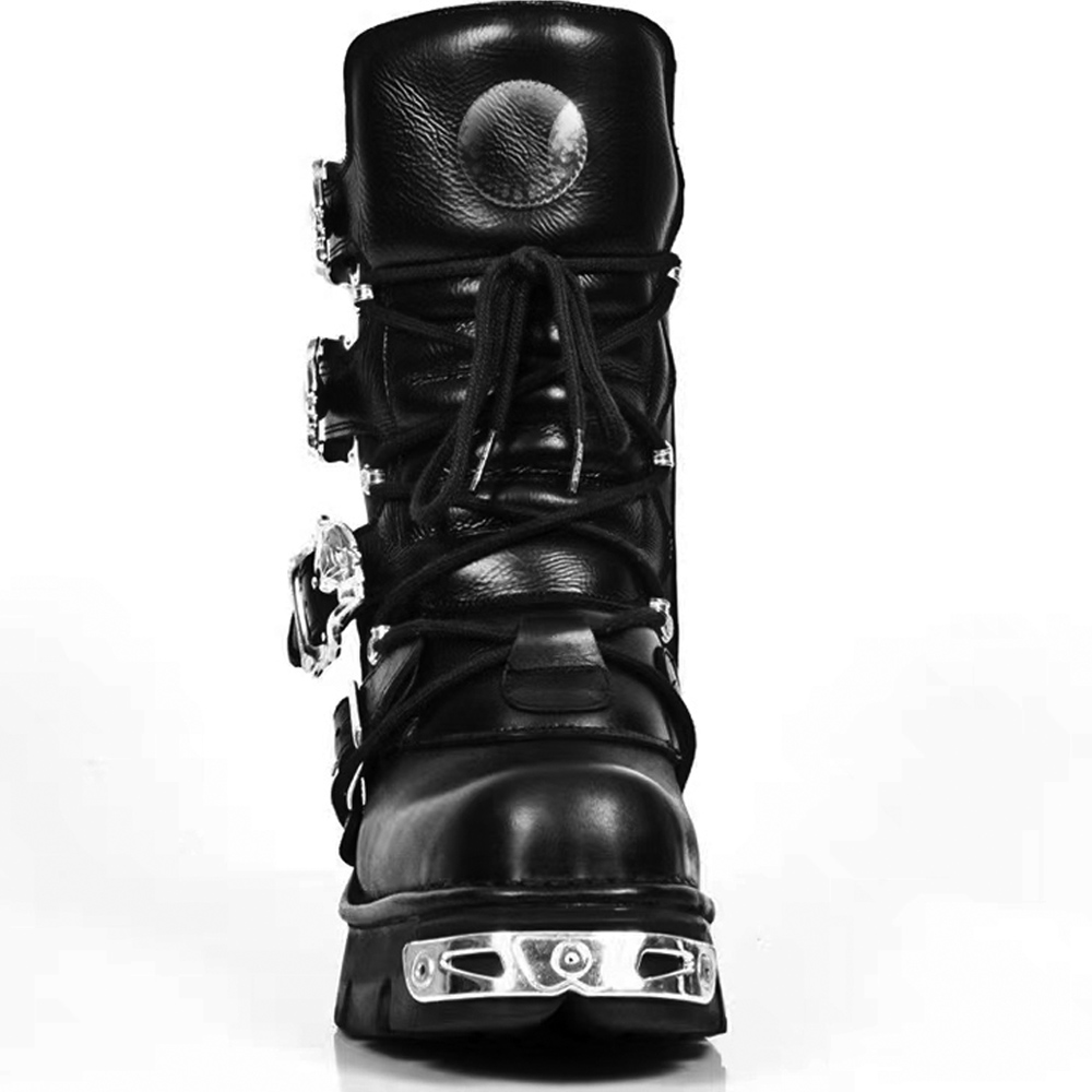 Stivali da moto punk da uomo n - Sewing Zipper recensione e prezzo