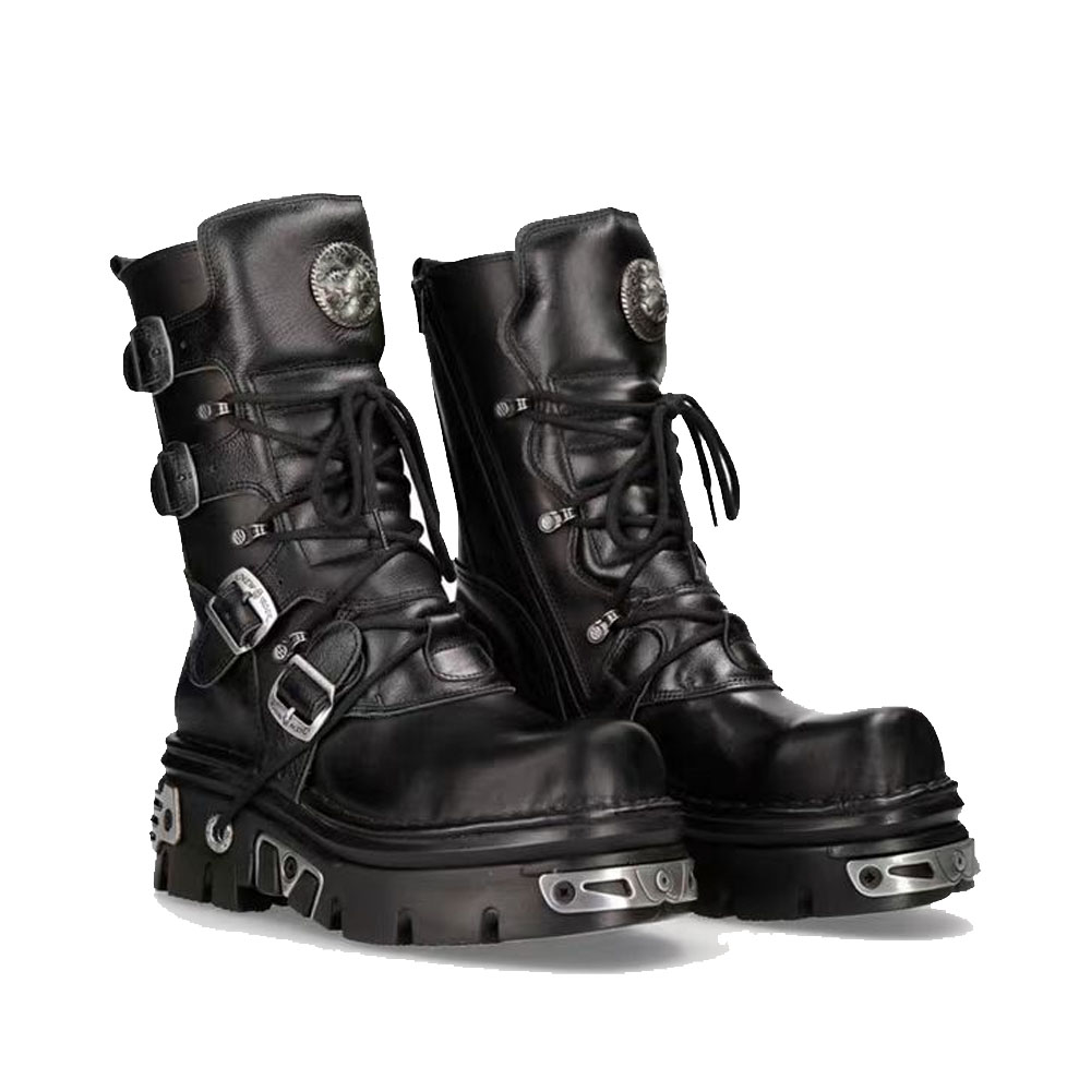 Nuovi Stivali Punk da Moto per - Sewing Zipper recensione e prezzo