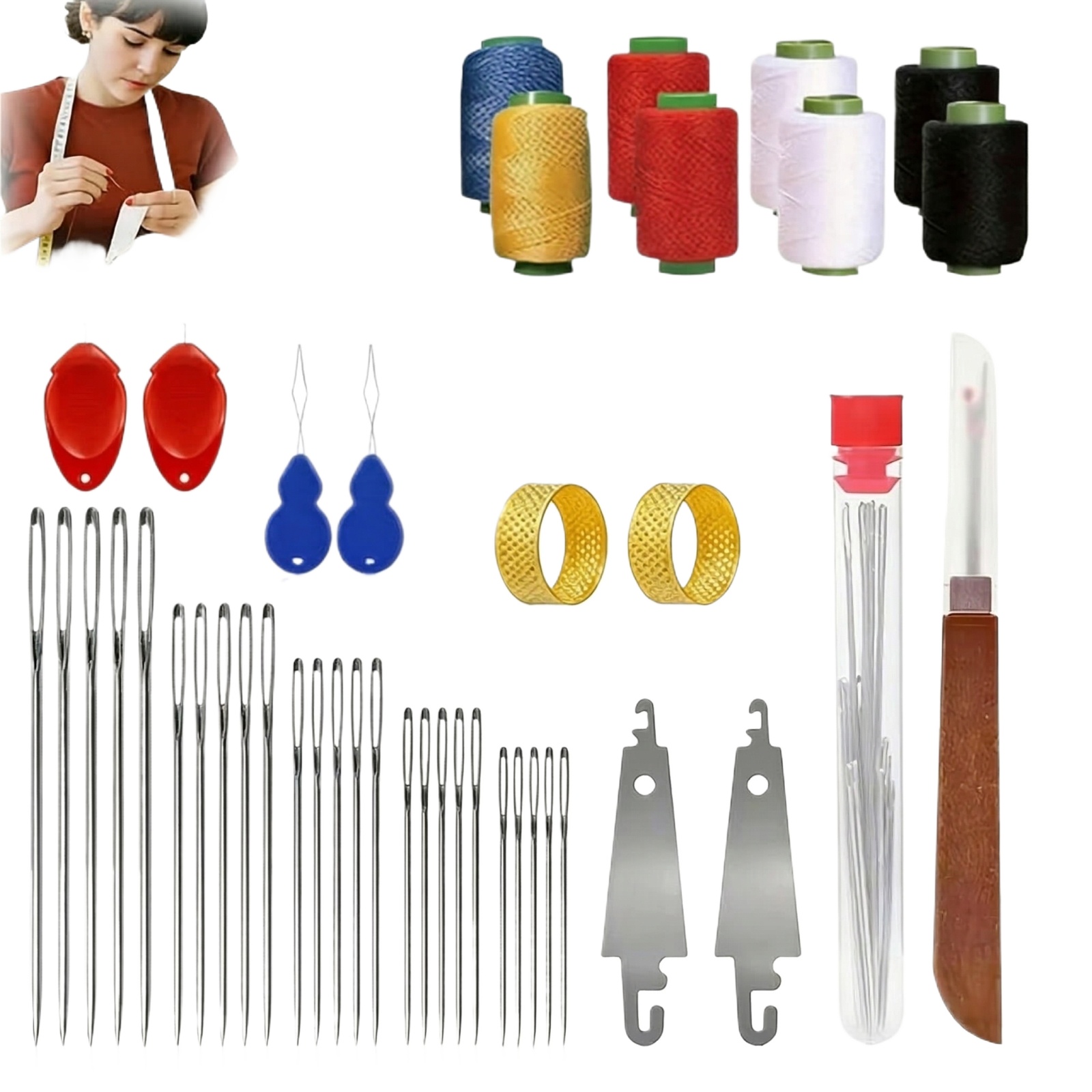 Kit di 43 Aghi da Cucito con O - Sewing Kit recensione e prezzo