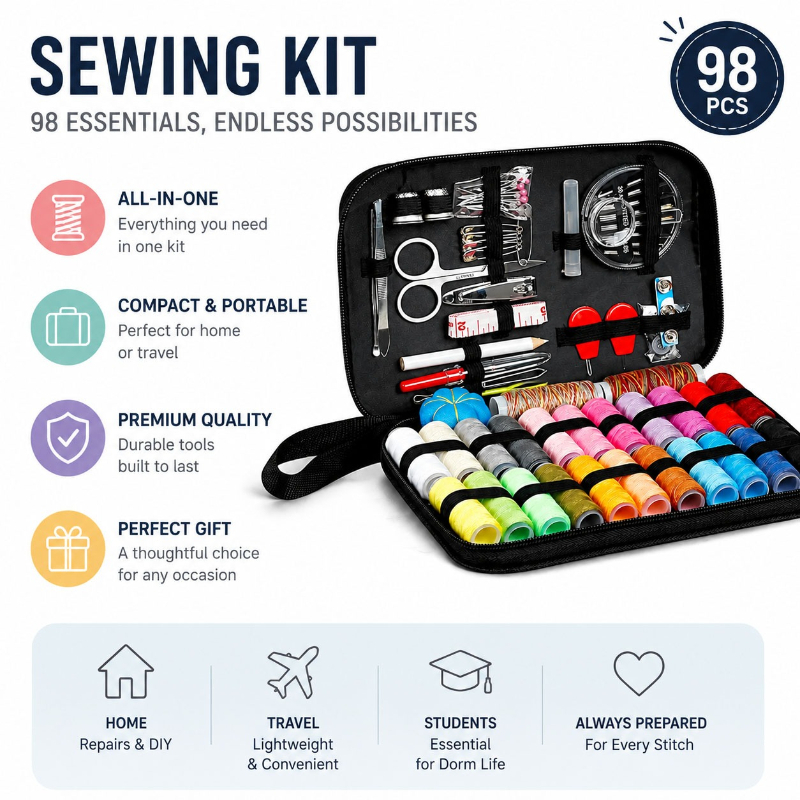 Set di Accessori per Cucito 68 - Sewing By recensione e prezzo