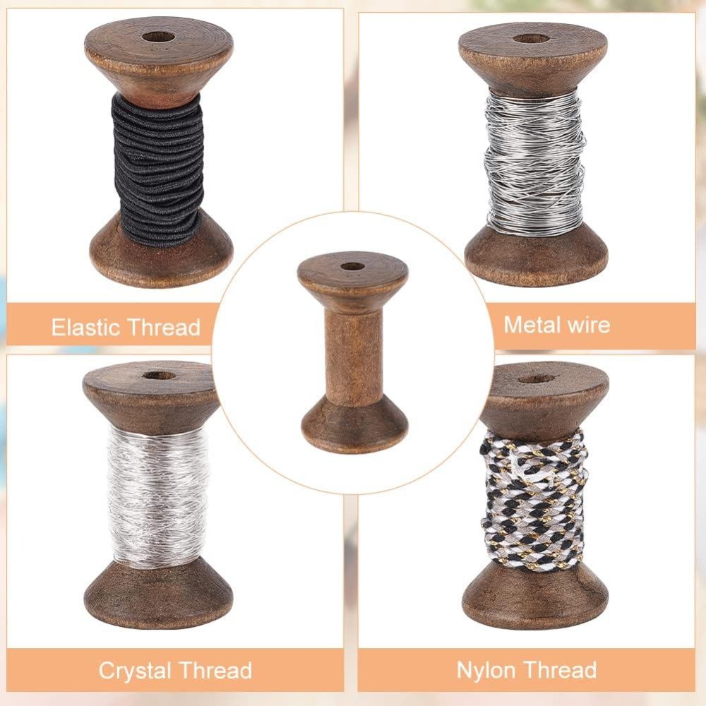 16 Bobine Vuote in Legno da 1, - Thread Bobbins Empty recensione e prezzo