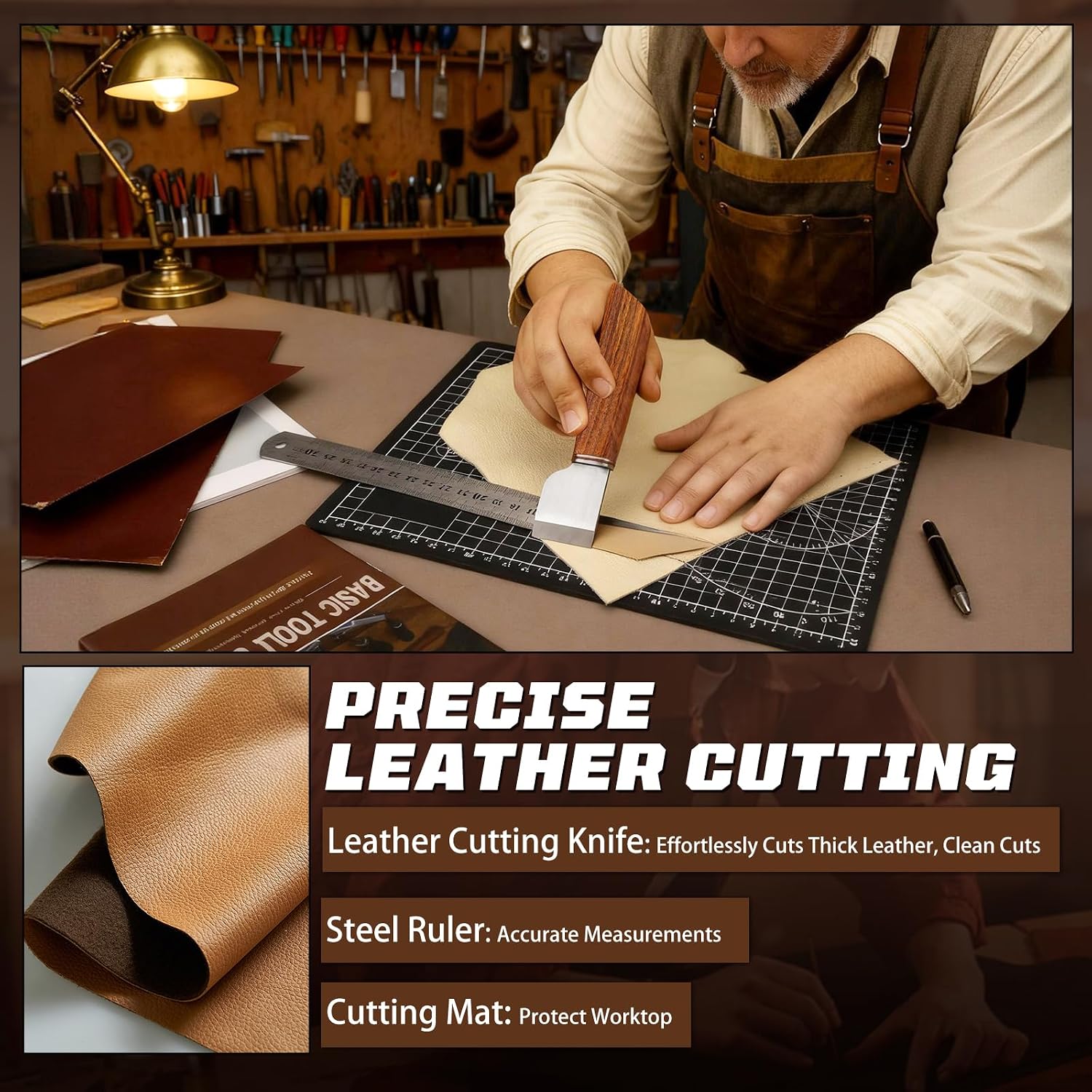 Kit per Lavorazione Pelle, Set - Sewing Kit recensione e prezzo