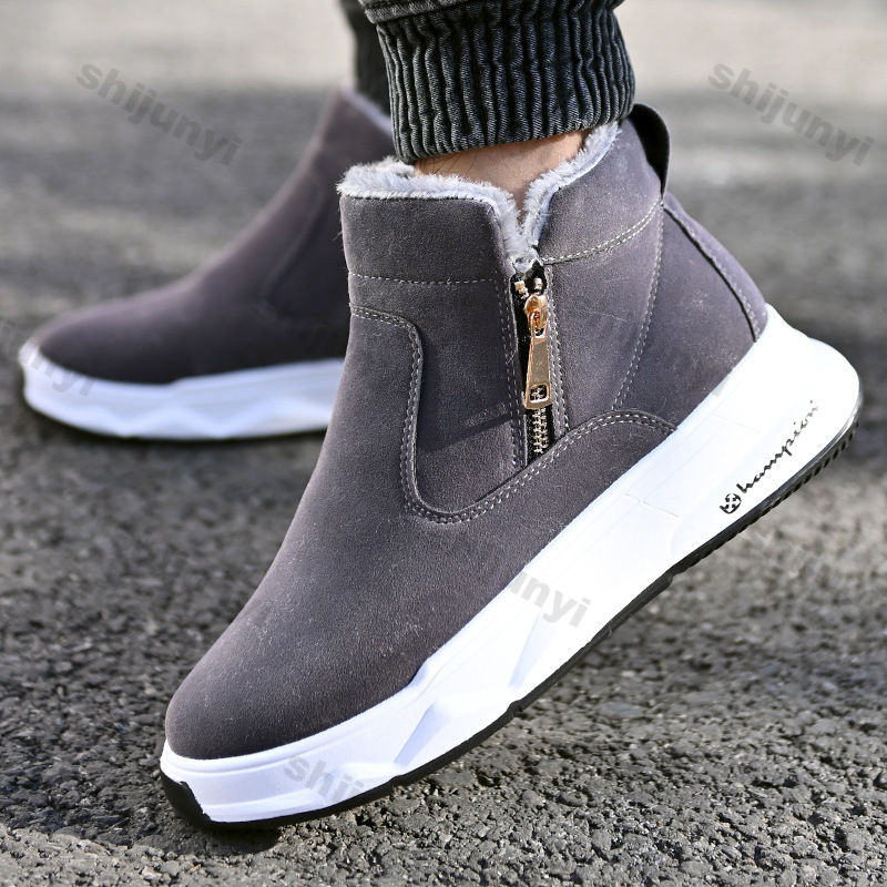 Scarpe alte invernali da uomo  - Sewing Zipper recensione e prezzo