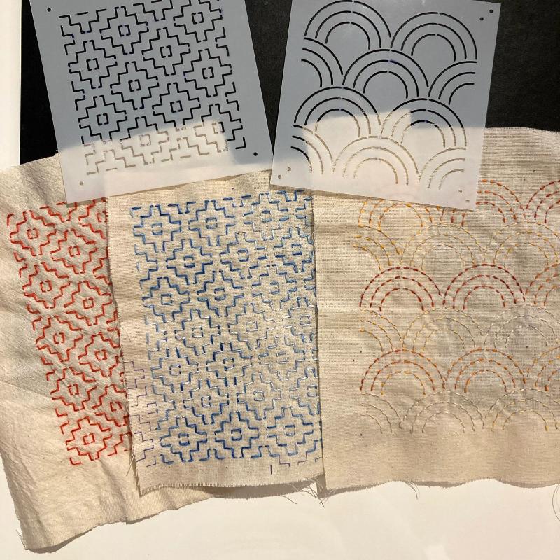 Set di Stencil per Ricamo Sash - Textile Sewing Patterns recensione e prezzo