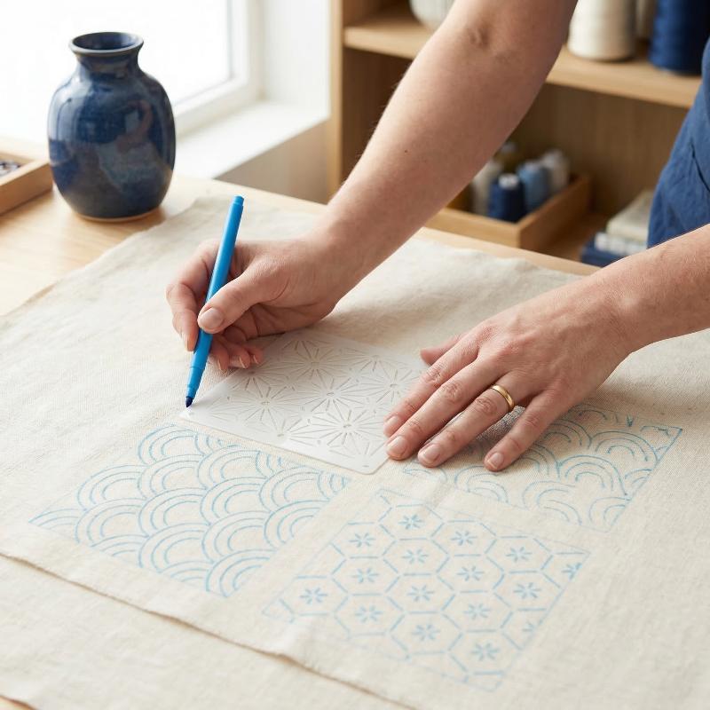 Set di Stencil per Ricamo Sash - Textile Sewing Patterns recensione e prezzo